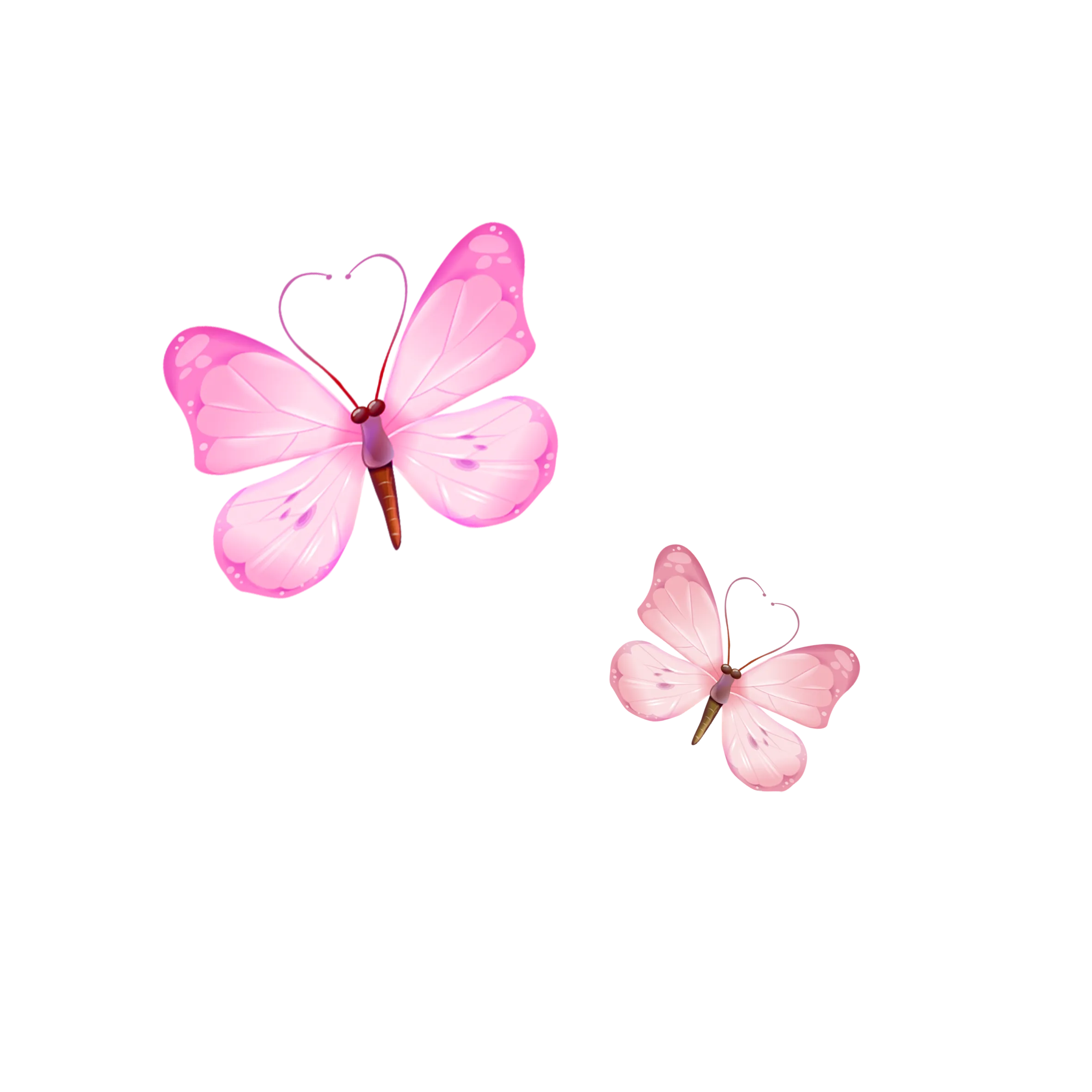 Una mariposa decorativa